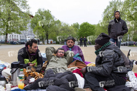 Hungerstreik am Oranienplatz, Berlin