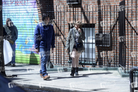 'Girls' Filmset, New York