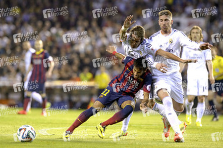 Real Madrid CF vs. FC Barcelona King's Cup Finale, Valencia