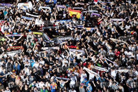 Copa del Rey Siegesfeier, Madrid