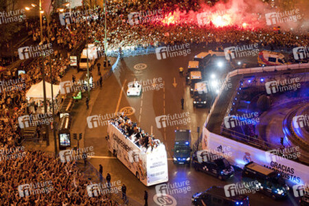 Copa del Rey Siegesfeier, Madrid