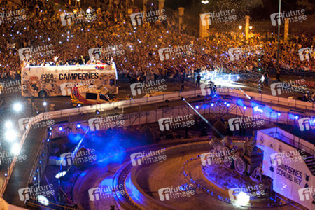 Copa del Rey Siegesfeier, Madrid