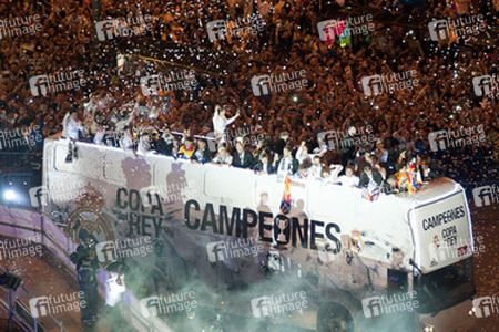 Copa del Rey Siegesfeier, Madrid