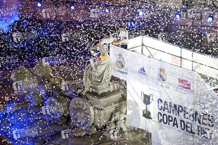 Copa del Rey Siegesfeier, Madrid