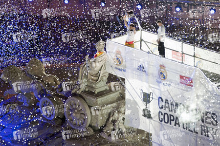 Copa del Rey Siegesfeier, Madrid