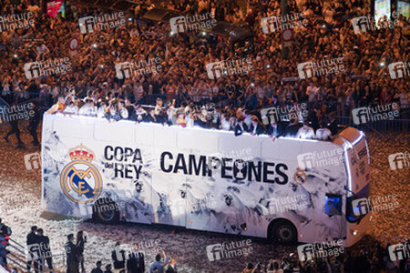 Copa del Rey Siegesfeier, Madrid