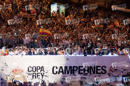 Copa del Rey Siegesfeier, Madrid