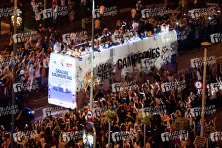 Copa del Rey Siegesfeier, Madrid