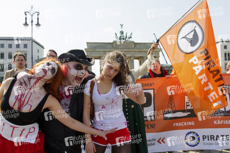 Zombie-Walk der Piratenpartei, Berlin