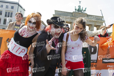 Zombie-Walk der Piratenpartei, Berlin