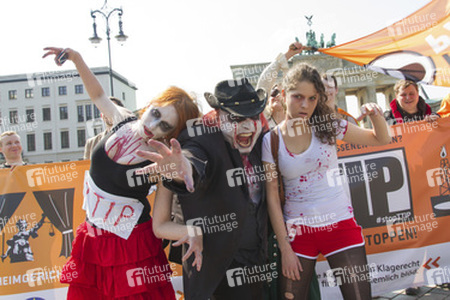 Zombie-Walk der Piratenpartei, Berlin
