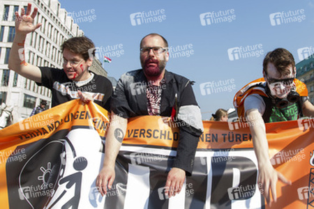 Zombie-Walk der Piratenpartei, Berlin