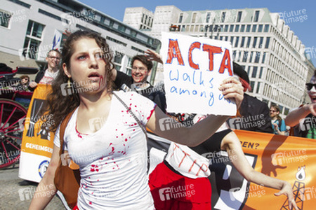 Zombie-Walk der Piratenpartei, Berlin