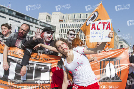 Zombie-Walk der Piratenpartei, Berlin