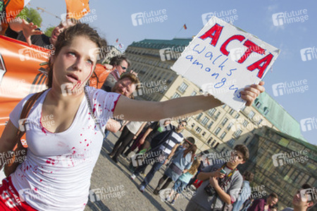 Zombie-Walk der Piratenpartei, Berlin