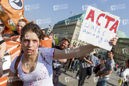 Zombie-Walk der Piratenpartei, Berlin