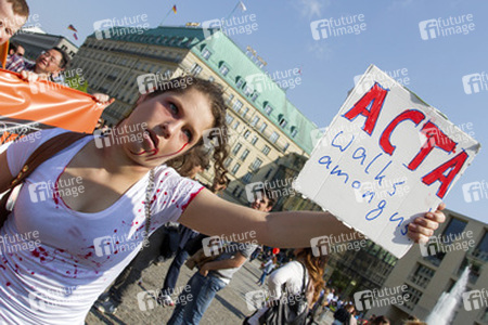 Zombie-Walk der Piratenpartei, Berlin