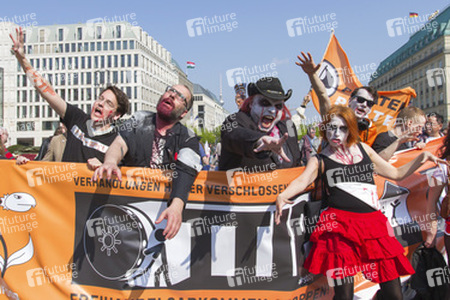 Zombie-Walk der Piratenpartei, Berlin