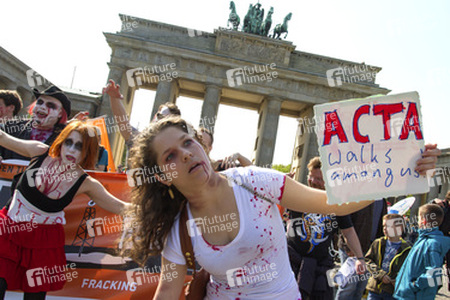 Zombie-Walk der Piratenpartei, Berlin