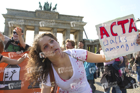 Zombie-Walk der Piratenpartei, Berlin