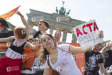 Zombie-Walk der Piratenpartei, Berlin