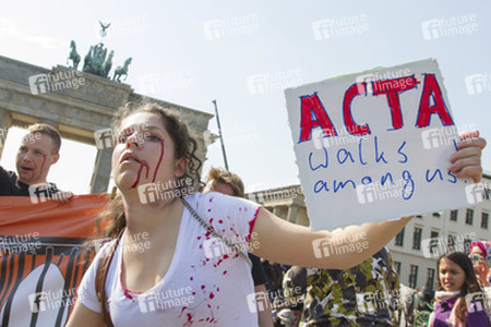 Zombie-Walk der Piratenpartei, Berlin