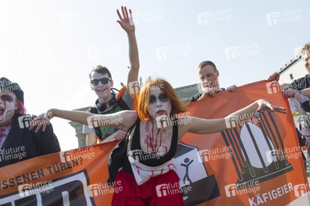 Zombie-Walk der Piratenpartei, Berlin
