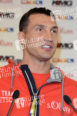 Pressekonferenz zum Box-WM-Kampf Wladimir Klitschko vs. Alex Leapai, Düsseldorf