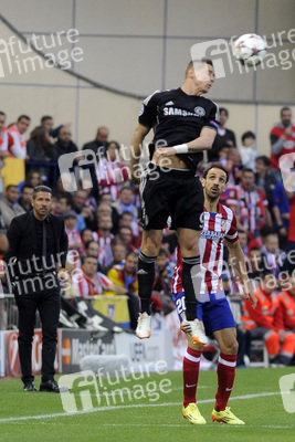 Champions League Match Atletico Madrid vs. FC Chelsea, Madrid