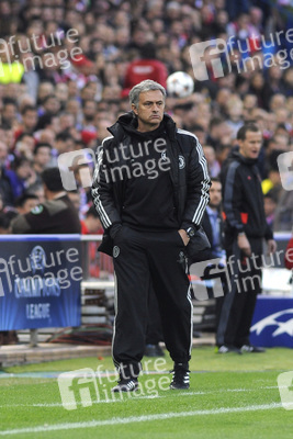 Champions League Match Atletico Madrid vs. FC Chelsea, Madrid