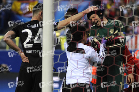 Champions League Match Atletico Madrid vs. FC Chelsea, Madrid