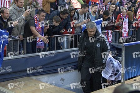 Champions League Match Atletico Madrid vs. FC Chelsea, Madrid