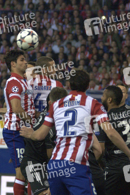 Champions League Match Atletico Madrid vs. FC Chelsea, Madrid