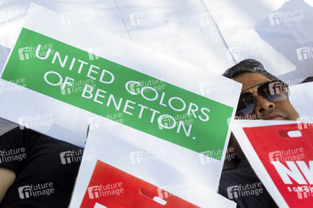 Demo zum Jahrestag des Einsturzes der Textilfabrik Rana Plaza, Berlin