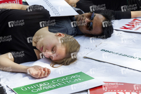 Demo zum Jahrestag des Einsturzes der Textilfabrik Rana Plaza, Berlin