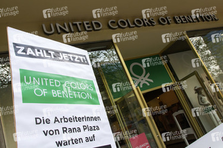 Demo zum Jahrestag des Einsturzes der Textilfabrik Rana Plaza, Berlin