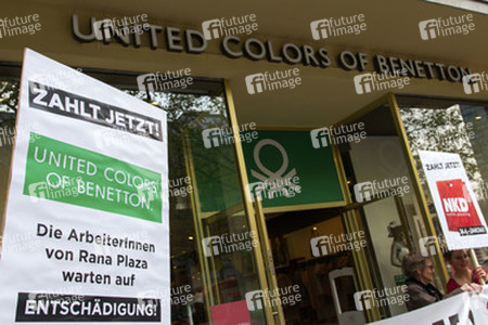 Demo zum Jahrestag des Einsturzes der Textilfabrik Rana Plaza, Berlin