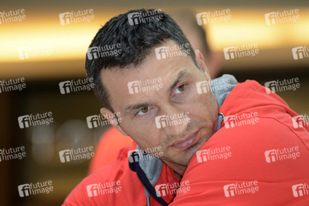 Wladimir Klitschko trainiert im Einkaufszentrum, Oberhausen