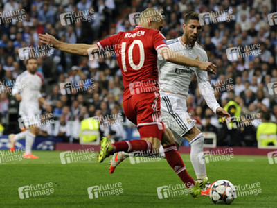 Champions League Match Real Madrid vs. FC Bayern München, Madrid