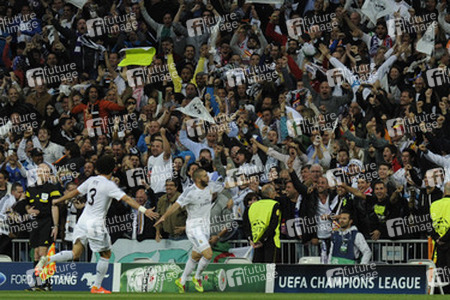 Champions League Match Real Madrid vs. FC Bayern München, Madrid