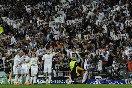 Champions League Match Real Madrid vs. FC Bayern München, Madrid