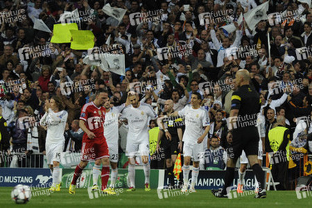Champions League Match Real Madrid vs. FC Bayern München, Madrid