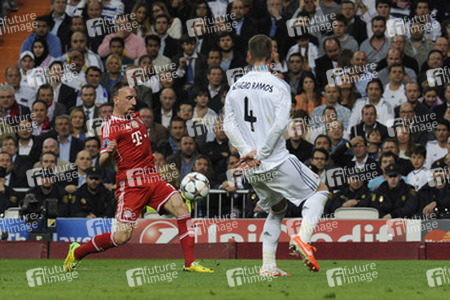 Champions League Match Real Madrid vs. FC Bayern München, Madrid