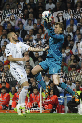Champions League Match Real Madrid vs. FC Bayern München, Madrid