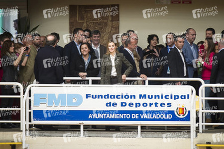 Princess Letizia bei der 'Volleyball Spanish Scholarship Competition 2014', Valladolid