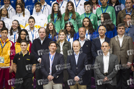 Princess Letizia bei der 'Volleyball Spanish Scholarship Competition 2014', Valladolid