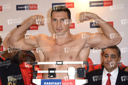 Wiegen zum Kampf Klitschko vs. Leapi, Mülheim an der Ruhr