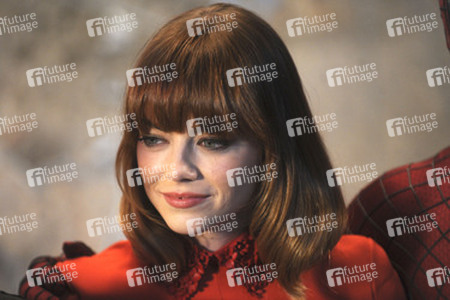 Der 'The Amazing Spider-Man 2' Cast schaltet das Licht im  Empire State Building an, New York