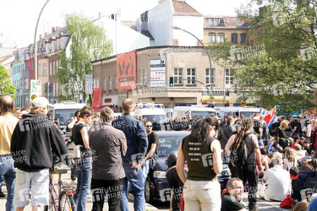 Nazi-Blockade Heinrich-Heine-Straße, Berlin