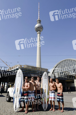 Open Air-Fashionshow des Menswear-Labels Camp David, Berlin